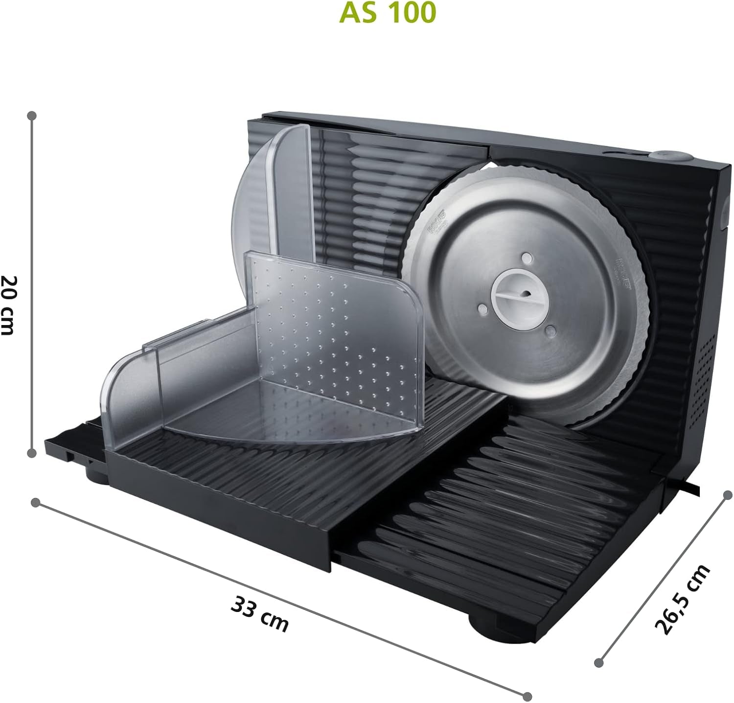 Steba multifunctionele snijmachine, instelbare snijdikte tot 17 mm, handbescherming Rasnite en Naty Shop Snijmachines