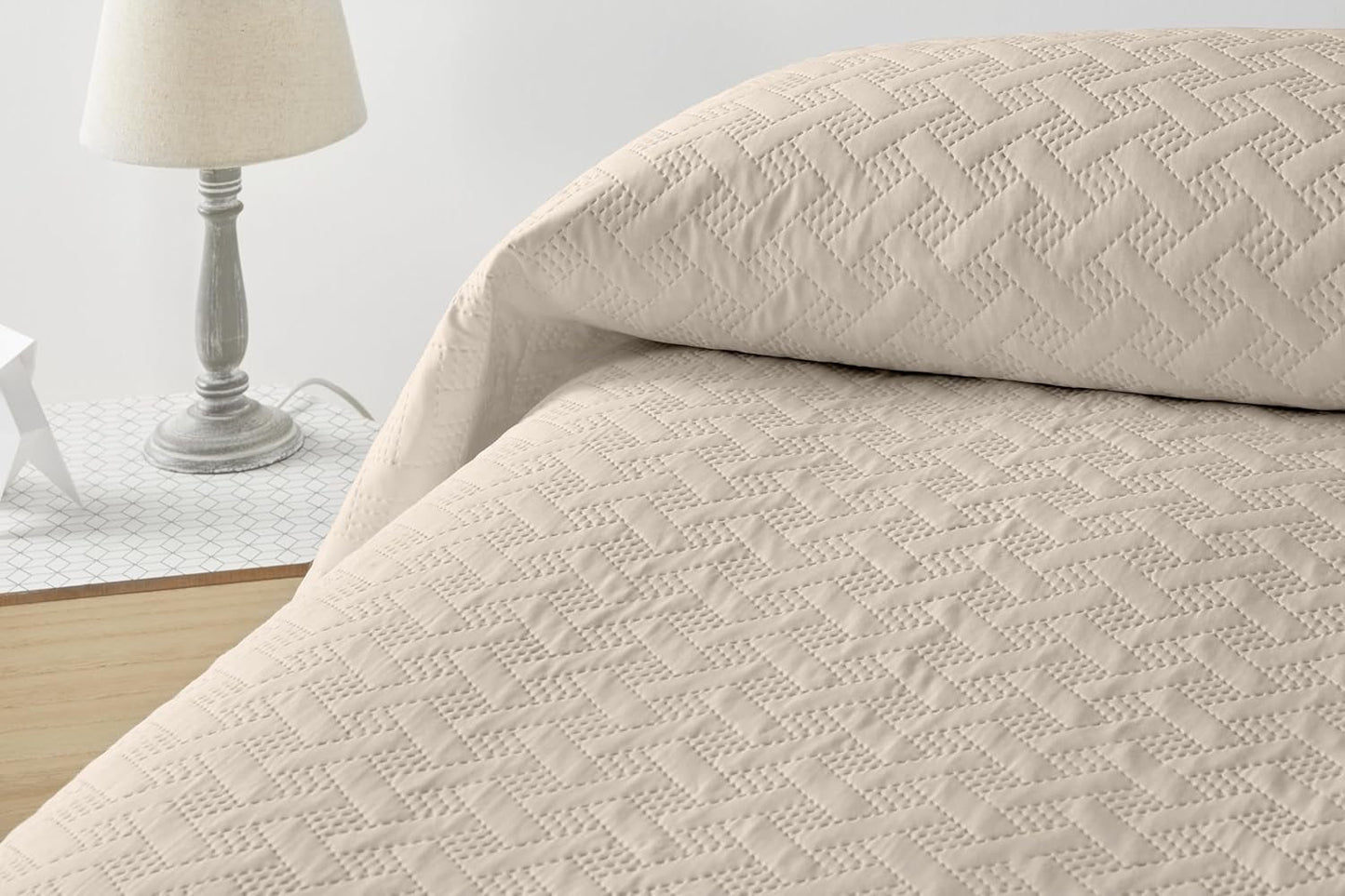 LISO - Bedsprei voor 105 Cm - Bouti Bedsprei - Lente en Zomer - 200X260 Cm - Roze Bedden en Dekens Besuche den Degrees home-Store Beige Bed 90 Cm
