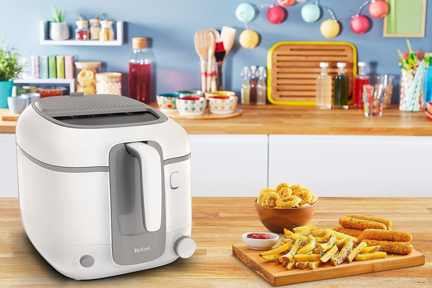 Tefal Super Uno Access frituurpan, inhoud 2,2 L, vaatwasmachinebestendige onderdelen, geurfilter Apparaten Naty Shop