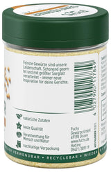 Fuchs Gewürze - Senfkörner gemahlen - für die Zubereitung von Rubs, zum Verfeinern von Suppen und Saucen - natuurlijke ingrediënten - 45 g in wiederverwendbarer, recyclebarer Dosis