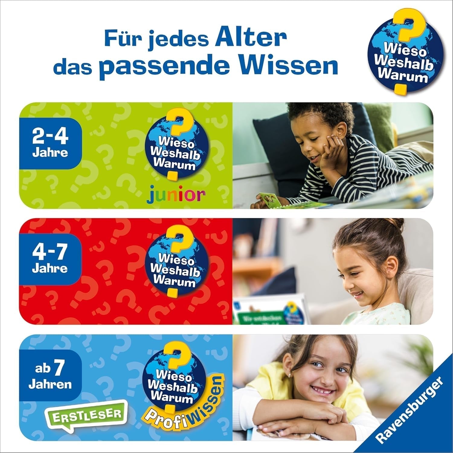 Ravensburger kinderpuzzel 13411 - Zeedieren op het koraalrif - Waarom? Waarom? Waarom? Puzzel 150 stukjes XXL + kennisposter, voor kinderen vanaf 7 jaar Puzzel Naty Shop