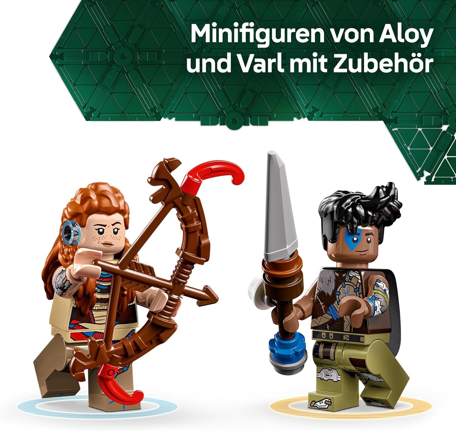 LEGO Horizon-avonturen Aloy en Varl Vs. Gepantserde Walker en Sawtooth, speelgoedmonsterauto en minifiguren, verzamelset voor videogamefans, jongens en meisjes ouder dan 9 jaar 77037 Bouwsets Besuche in LEGO-Store