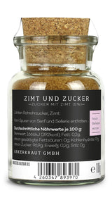 Ankerkraut Zimt & Zucker, 100g in kurkglas