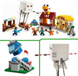 LEGO Minecraft Ghast Balloon Attack - Gamerspeelgoed voor kinderen - Videogamebouwset met huis, kip en golem - Filmartikelen voor jongens vanaf 10 jaar - 21273 Bouwsets Beuche in LEGO-Store