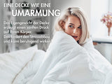 Traumnacht ontspanningsdeken 135 X 200 Cm, 4 kg verzwaarde deken voor kalmering en stressverlichting, aanbevolen voor volwassenen, Oeko-Tex gecertificeerd, geproduceerd volgens Duitse kwaliteitsnormen Quilts en quilts Naty Shop