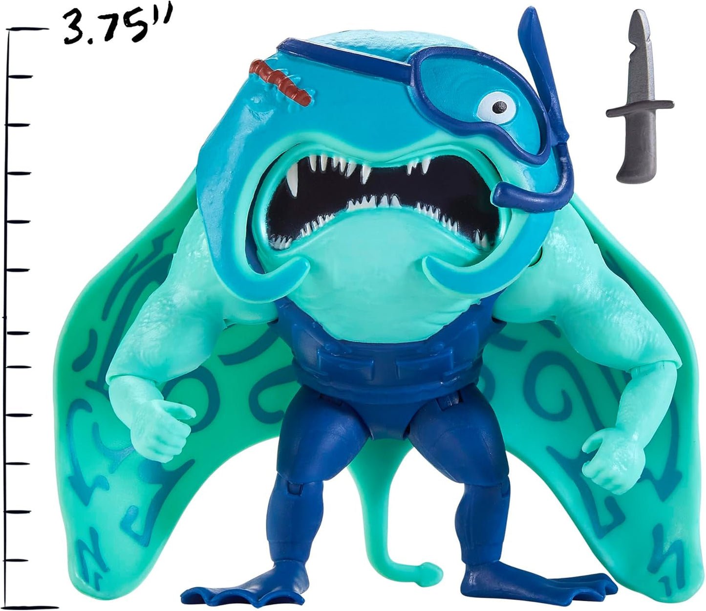 TEENAGE MUTANT NINJA Turtles - Basisfiguur Ray Fillet Actiefiguren Naty Shop