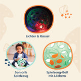 B. speelgoed Babyspeelgoed Babyspeelgoed motorisch speelgoed met licht - babyspeelgoed voor pasgeborenen, meisjes en jongens vanaf 0 maanden, PVC-vrij Bebe Toys Naty Shop