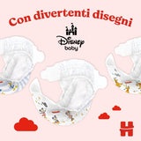 Huggies Ultra Comfort/Little Movers luiers, maat 3 (4-9 kg), Disney Design, absorberend, volledige bescherming, 126 stuks