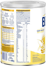 BEBA PRE Eerste melk vanaf de geboorte, babyvoeding met DHA, alleen lactose, geen palmolie, pakket 3 (3 x 800 g) Naty Shop
