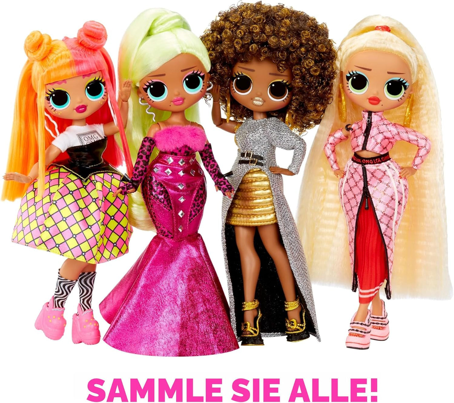 LOL Verrassing! OMG Modepop - Cadeauartikel - Met veel verrassingen, inclusief verwisselbare mode en fantastische accessoires - Ideaal voor kinderen vanaf 4 jaar, Roze