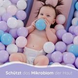 Bella Baby Happy Premium Luiers, Maat 6, Junior Extra, 15+ kg, 96 stuks, DERMATEST en OEKO-TEX Seal, Wegwerpluiers