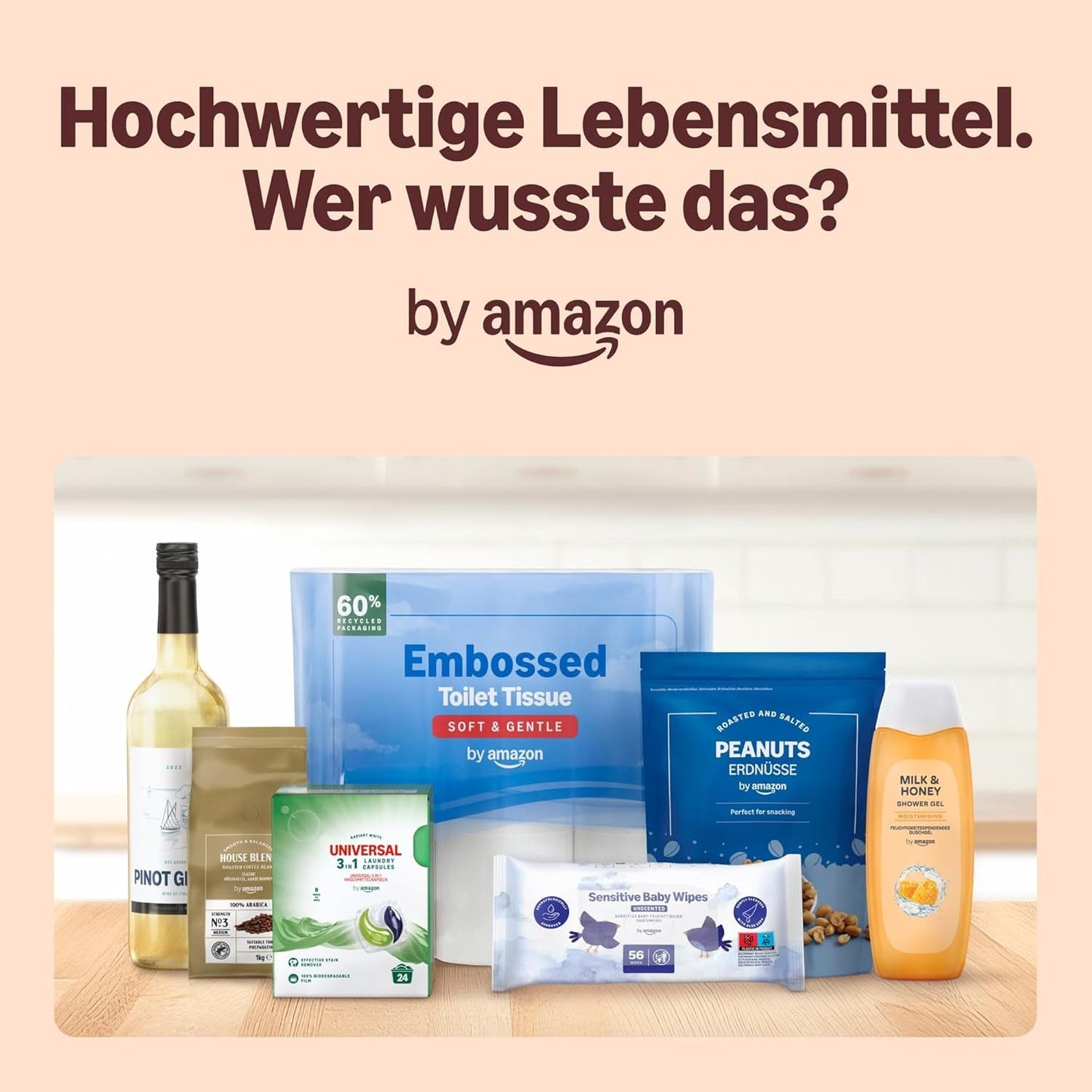 door Amazon Cafe au Lait Dolce Gusto compatibel Kaffeekapseln, 48 Kapseln (3 Packungen mit je 16 Stück)