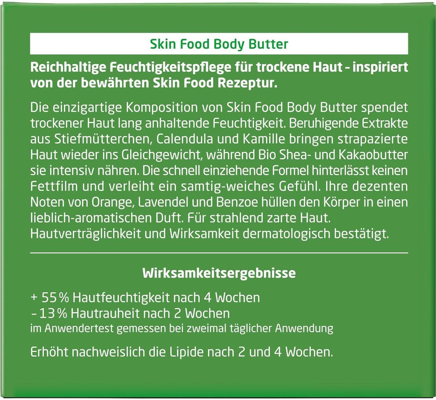 WELEDA Organic Skin Food Body Butter, Unisex lichaamsverzorgingscrème voor de verzorging van de droge en ruwe huid, 150 ml Douche en bad Naty Shop