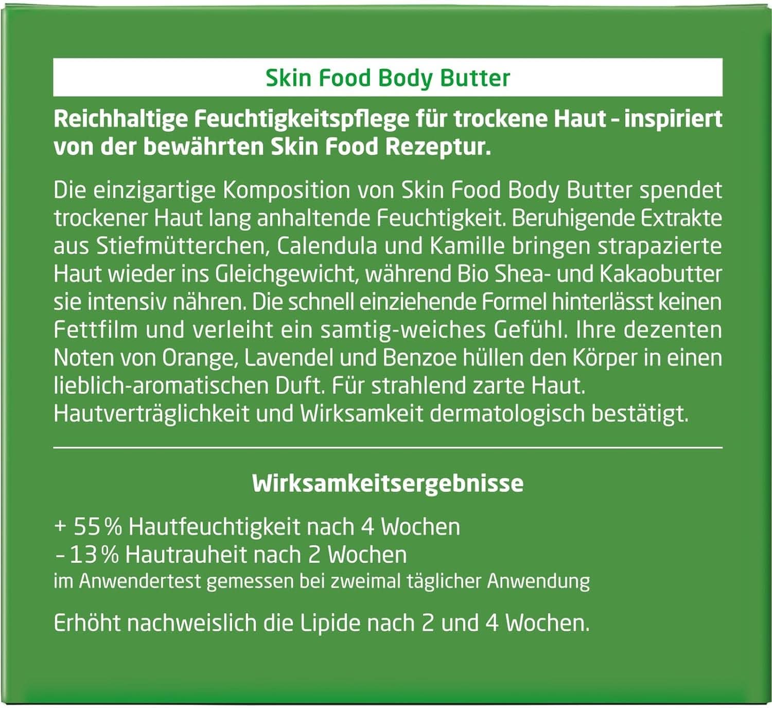 WELEDA Organic Skin Food Body Butter, Unisex lichaamsverzorgingscrème voor de verzorging van de droge en ruwe huid, 150 ml Douche en bad Naty Shop