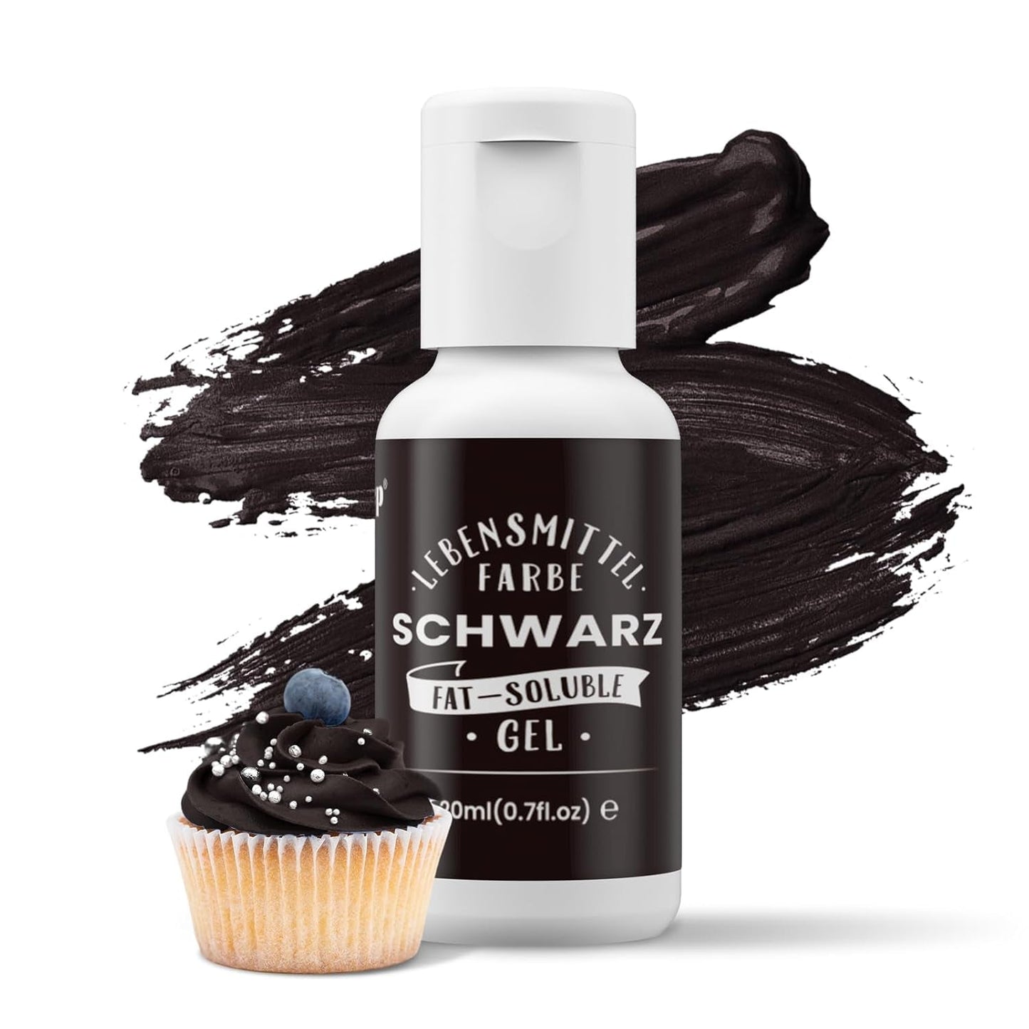 Mengsel van oliën, roze voedingskleurstof op oliebasis, sterk geconcentreerd, voor chocolade, fondant, koekjes, cake bakken, macarons, doe-het-zelf taartdecoratie, deegtoppings - 20 ml