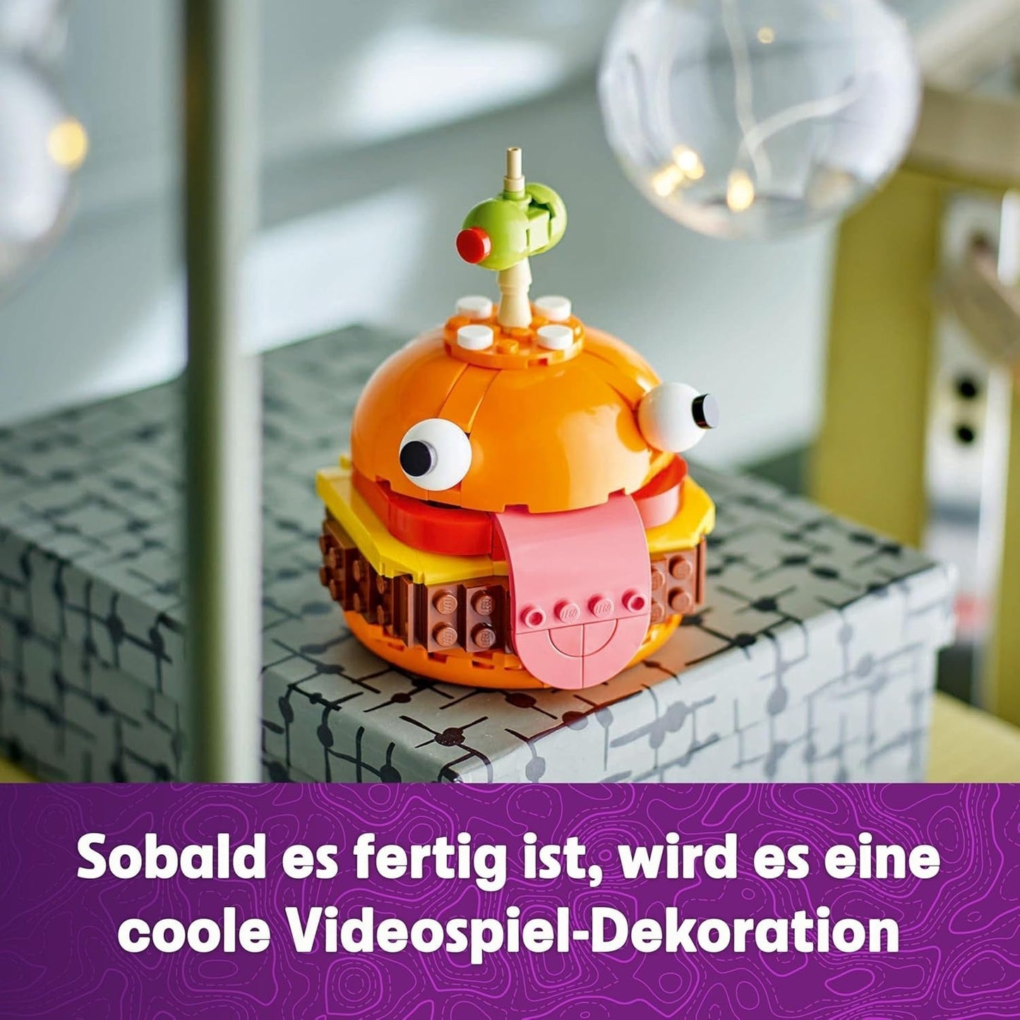 LEGO Fortnite Durrr Burger, videogamebouwset voor gamers vanaf 9 jaar, displaymodel, verzamelfiguur, cadeau voor kinderen, tieners en volwassenen, verzamelobject 77070 Bouwsets Besuche in LEGO-Store