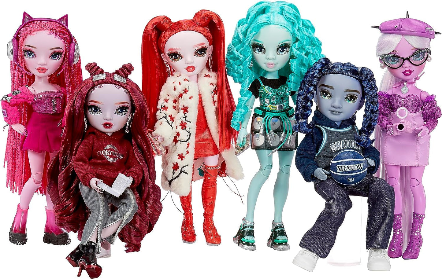 Rainbow High Shadow High Series 3 - Berrie Skies - Groene modepop - Modieuze outfit en meer dan 10 kleurrijke speelaccessoires - Ideaal voor 4-12-jarigen en verzamelaars