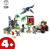 LEGO Jurassic World Rescue Center voor Baby Dinosaurs, set met kleine dinosaurusfiguren waaronder Triceratops, Ankylosaurus en Velociraptor, bouwcadeau voor jongens en meisjes vanaf 4 jaar 76963 Bouwsets Besuche den LEGO-Store