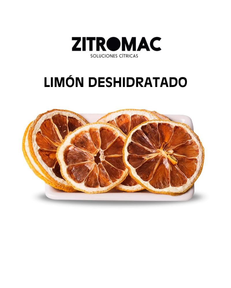 45g Gedroogde Citroenschijfjes, Gedroogde Fruitschijfjes voor Cocktails, Gedroogde Citroen voor Kerstdecoratie, Glühwein, Thee, Bakken|100% Natuurlijke Gedroogde Citroenen Gedehydrateerde Producten Naty Shop