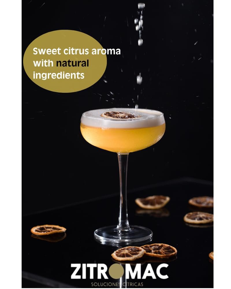 45g Gedroogde Citroenschijfjes, Gedroogde Fruitschijfjes voor Cocktails, Gedroogde Citroen voor Kerstdecoratie, Glühwein, Thee, Bakken|100% Natuurlijke Gedroogde Citroenen Gedehydrateerde Producten Naty Shop