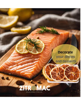 45g Gedroogde Citroenschijfjes, Gedroogde Fruitschijfjes voor Cocktails, Gedroogde Citroen voor Kerstdecoratie, Glühwein, Thee, Bakken|100% Natuurlijke Gedroogde Citroenen Gedehydrateerde Producten Naty Shop