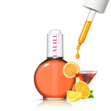 LALILL Nagelriemolie 75Ml - Himbeere Nagelpflegeöl - Nagelöl Pflege Für Nägel Nagelhaut - SPA Maniküre Naildesign Hände - Veganistisch - Met pipet