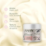 ARGÁN nutrition y suavidad mascarilla 350 ml Haarmasker Naty Shop