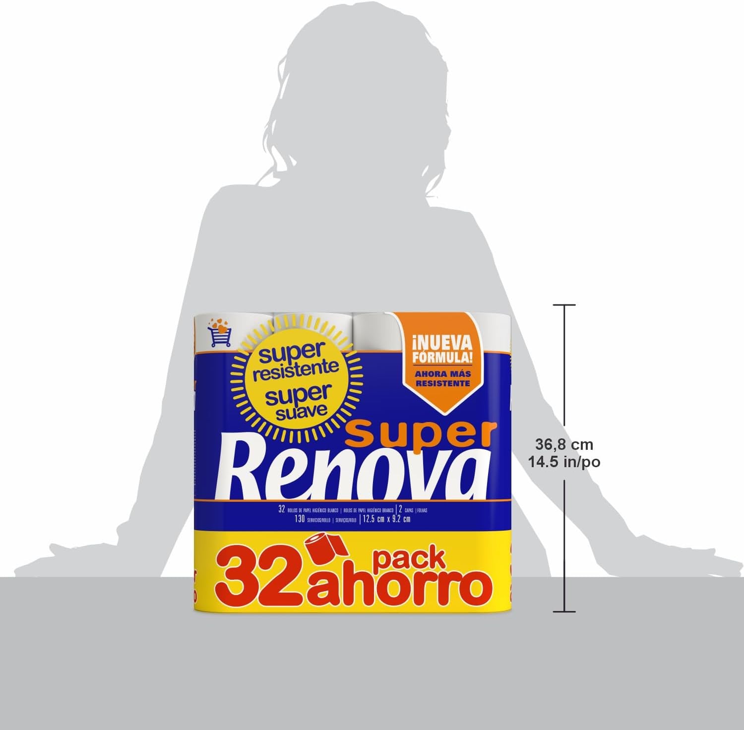 Toiletpapier Renova Super Blanco, 32 rollen