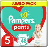 Pampers Pants luiers maat 5 (12-17 kg), 48 stuks, bescherming en comfort. Makkelijk te gebruiken luiers van Pampers.