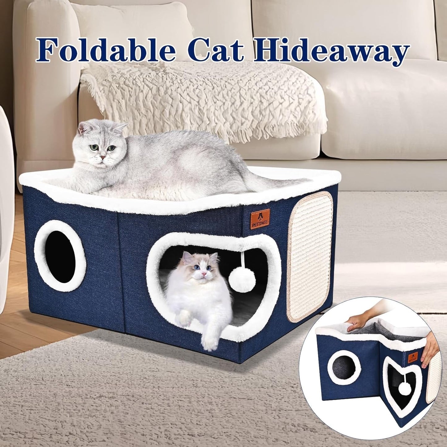 Dekens en meubels, Huisdieren, Grotten & Huizen, Katten, Kattenbedden, Katten - bedden, matrassen