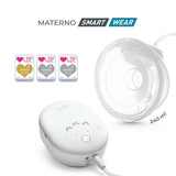 Nuvita Materno Smart Wear 1287W - Handsfree draagbare elektrische borstkolf - 3-fasentechnologie, aanpasbaar, draagbaar, conversiekit voor dubbele borstkolven beschikbaar Accessoires Voeding en borstvoeding Bebe Naty Shop