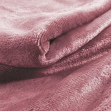 Douceur D'Intérieur, flanellen deken, 125 x 150 cm, roze, flanellen dekbedden en dekbedden Naty Shop