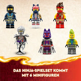 LEGO NINJAGO Toernooi Arena Avontuurspeelgoed voor kinderen Ninja speelset met 6 minifiguren Collectie Bouwset Verjaardagscadeau voor 7 jaar oude jongens en meisjes 71818 Bouwsets Besuche in LEGO-Store