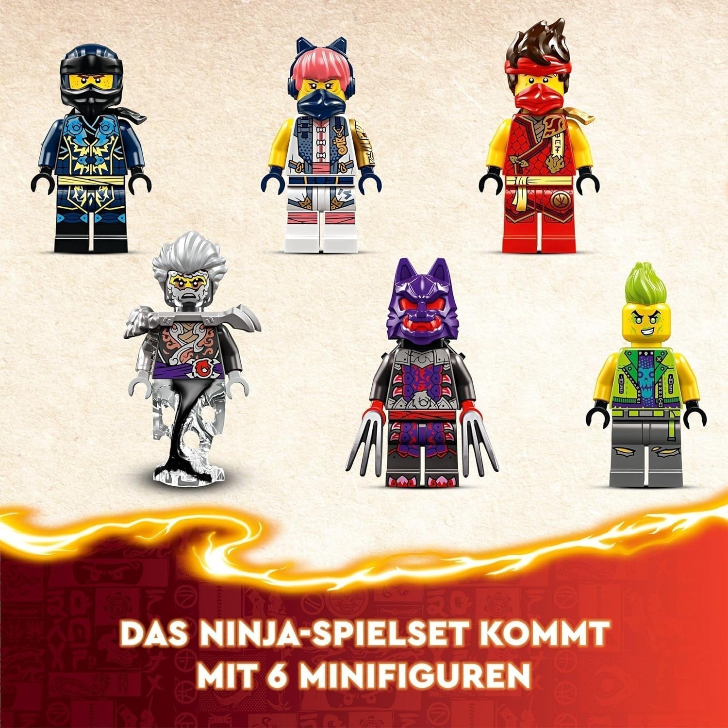 LEGO NINJAGO Toernooi Arena Avontuurspeelgoed voor kinderen Ninja speelset met 6 minifiguren Collectie Bouwset Verjaardagscadeau voor 7 jaar oude jongens en meisjes 71818 Bouwsets Besuche in LEGO-Store