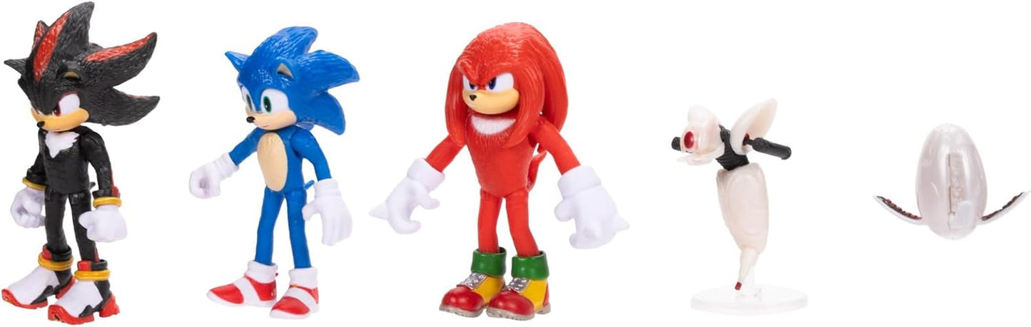 Sonic 3 Movie 6 Cm Actiefiguren Multipack Actiefiguren Naty Shop