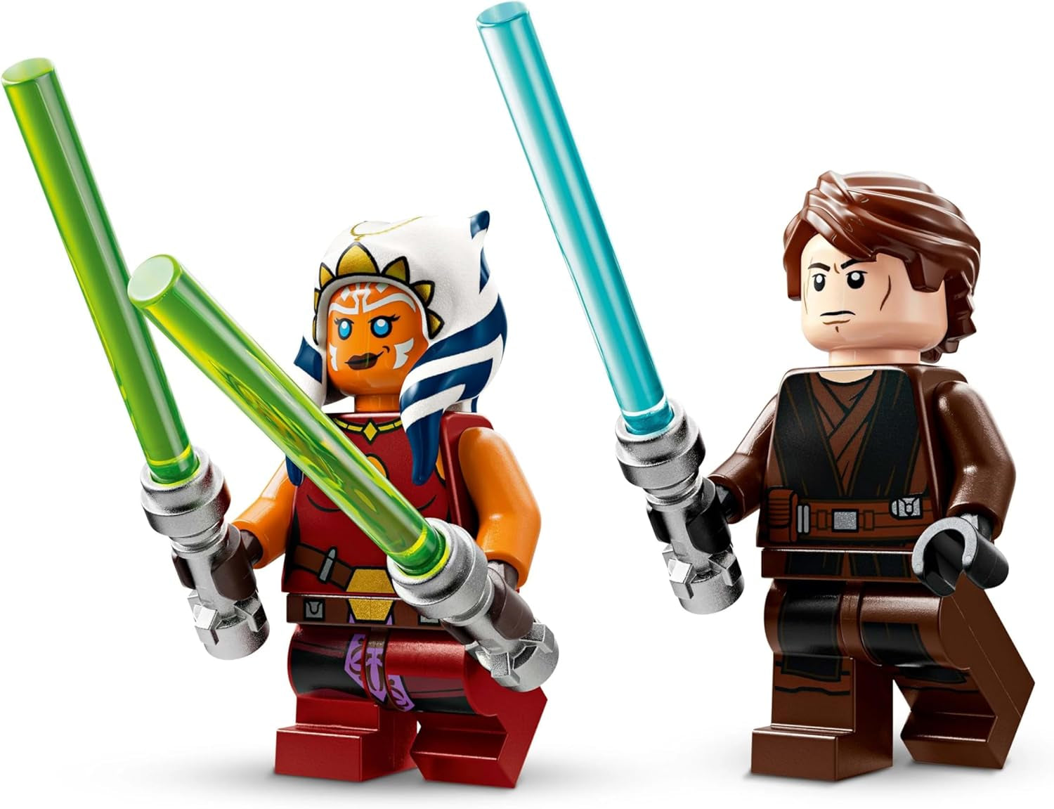 LEGO Star Wars 75401 Ahsoka's Jedi Interceptor, Starfighter voor Clone Wars-fans, Ahsoka Tano & Anakin Skywalker minifiguren met lichtzwaarden en R7-A7, voor jongens en meisjes vanaf 8 jaar Bouwsets Beuche in LEGO-Store