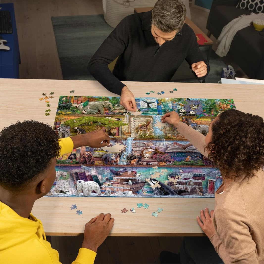 Ravensburger Puzzel 16652 - World of Large Animals - Legpuzzel van 2000 stukjes voor volwassenen en kinderen vanaf 14 jaar, ontworpen door Aimee Stewart Puzzle Naty Shop
