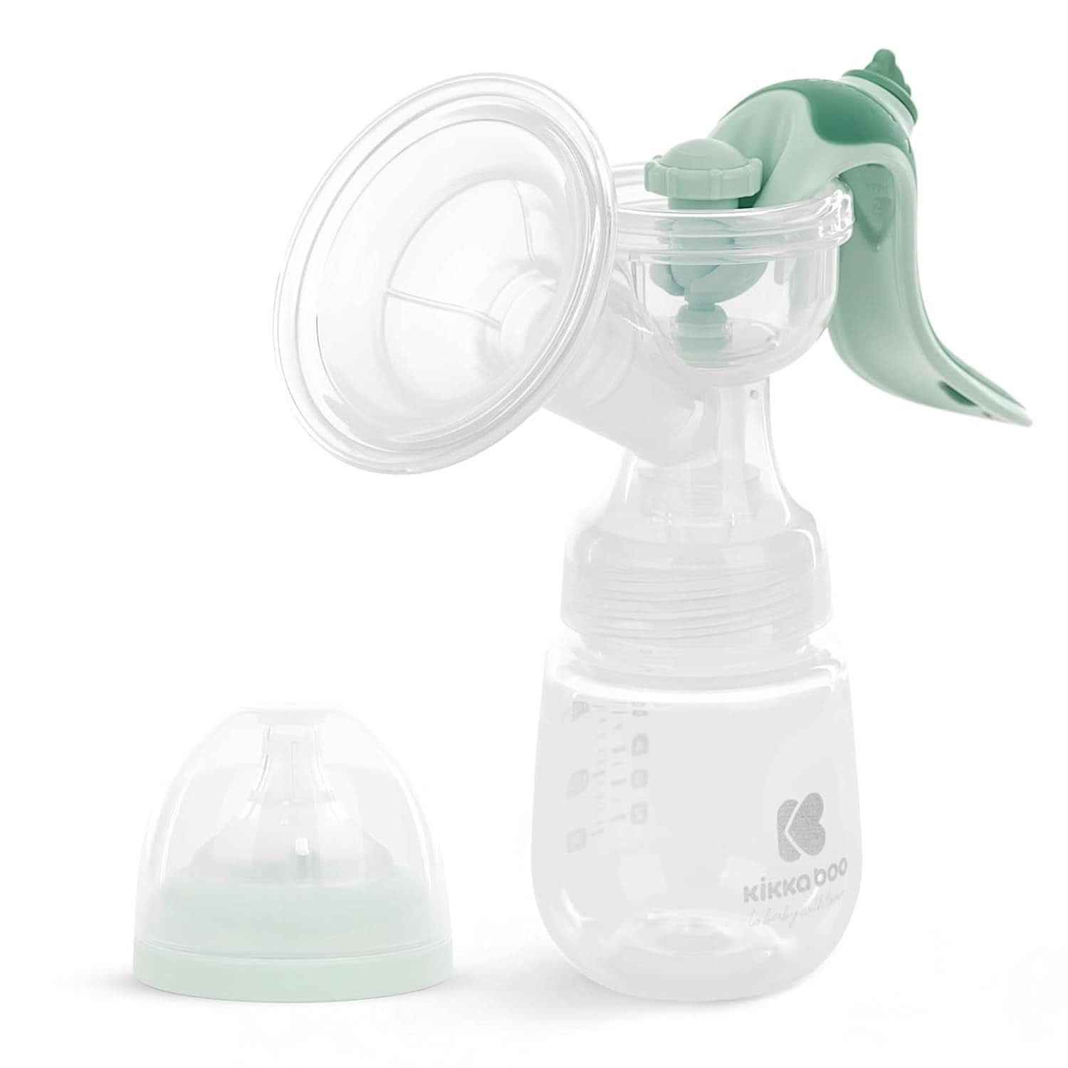 Kikkaboo ELSIE borstkolf, handmatig met 2 modi, instelbare zuigkracht, zachte siliconen cup Accessoires Voeding en borstvoeding Bebe Naty Shop