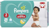 Pampers Baby-Dry luiers, maat 8, 43 luiers, vanaf 19 kg, Jumbo+ pak