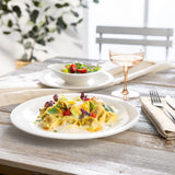 vivo - Villeroy & Boch Groep – Essential Witte Dinerset 18 tlg. Weiß, Spülmaschinenfest, Mikrowellensicher, Geschirr Set für 6 Personen, Müslischalen, Speiseteller, Dessertteller, Premium Porzellan