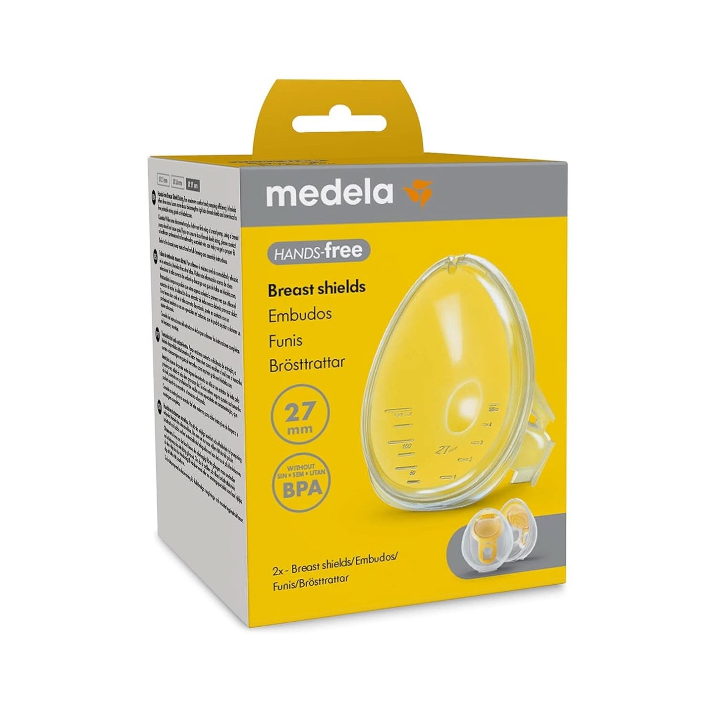 Medela Handsfree borstbeschermers, borstkolfaccessoires Accessoires voor voeding en borstvoeding Bebe Naty Shop 27 Mm