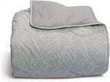 Foppapedretti Notte & Natura Petali dekbed met zand, dekbed voor eenpersoonsbed, 100% katoen, gemaakt in Italië Dekbedden en dekbedden Naty Shop Parelgolf Eenpersoonsbed