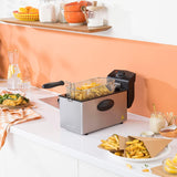 Tristar oliefriteuse FR-6935, 2000 watt, 3 liter, thermostaat, koude zone, 3-4 personen, metaal Apparaten Naty Shop