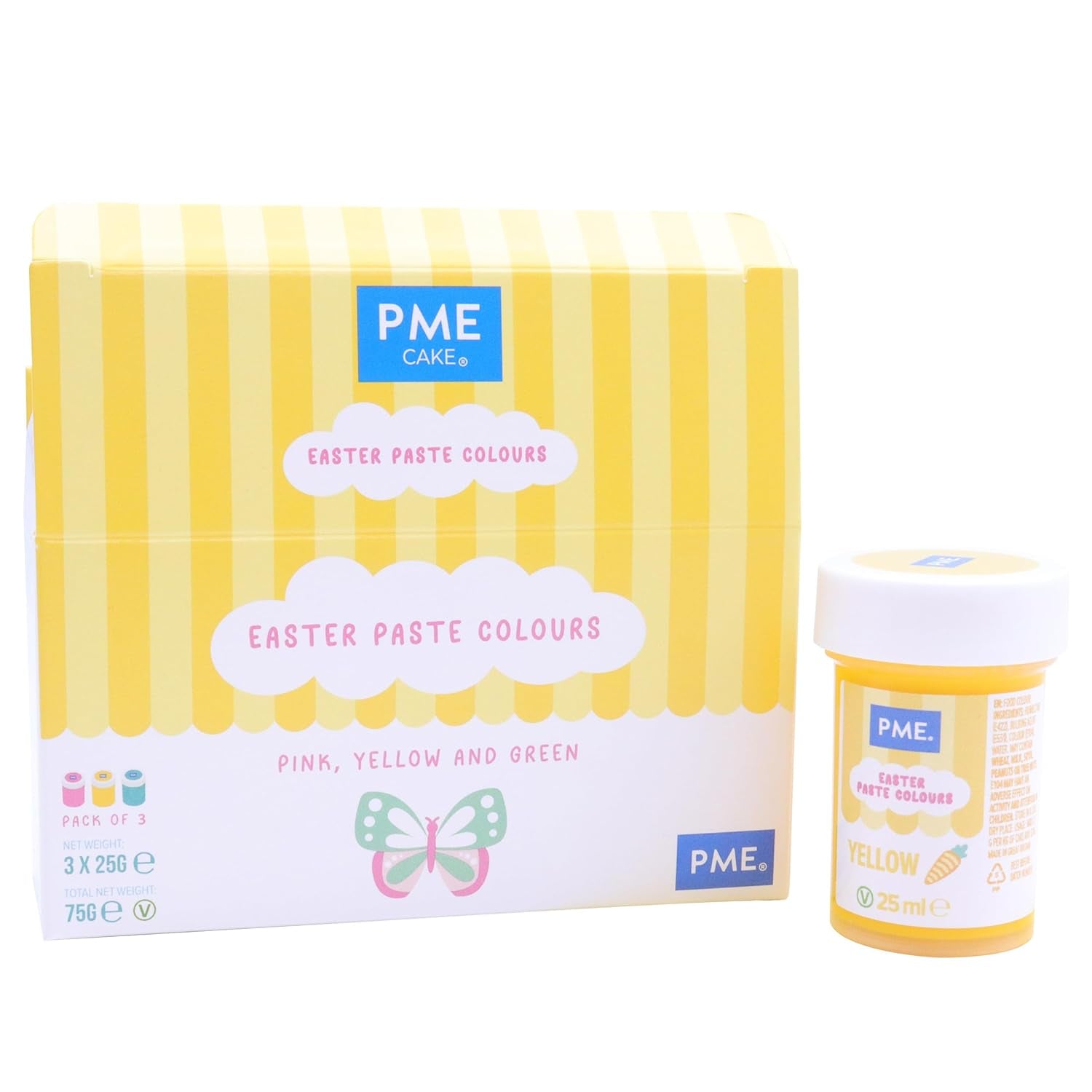 Paastaartkleurset Set van 3 (75g)