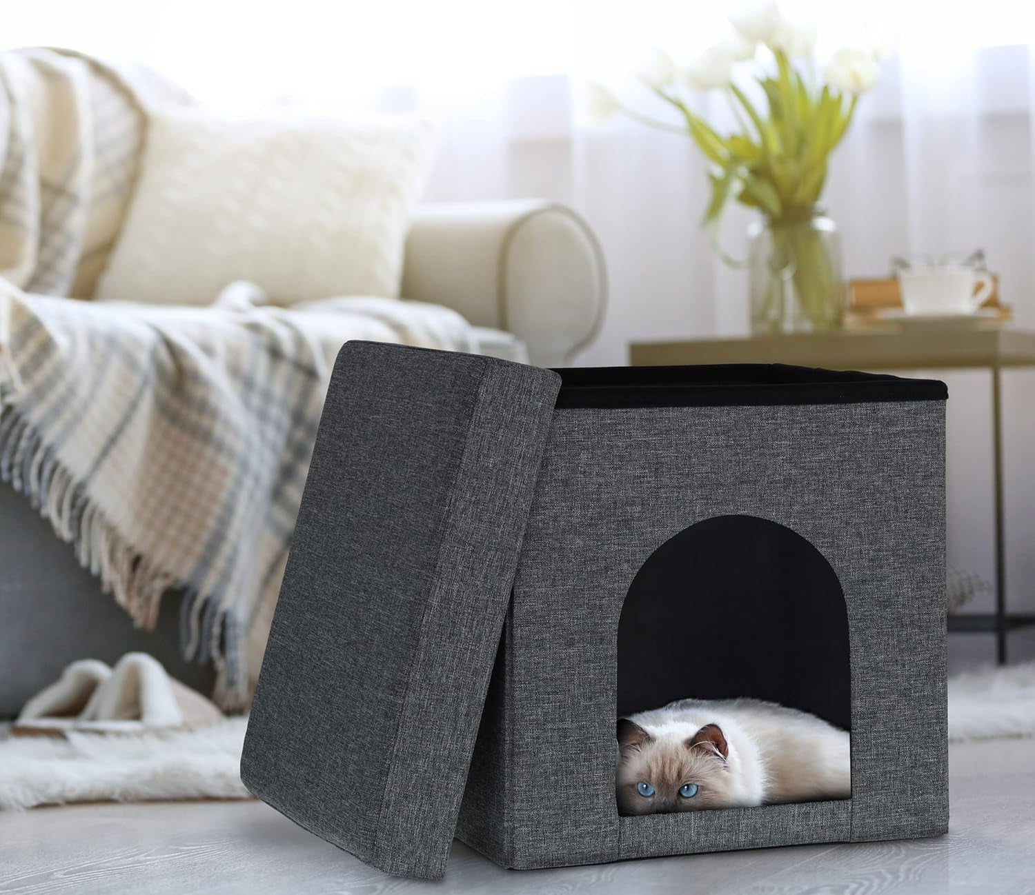 Dekens en meubels, Huisdieren, Grotten & Huizen, Katten, Kattenbedden, Katten - bedden, matrassen