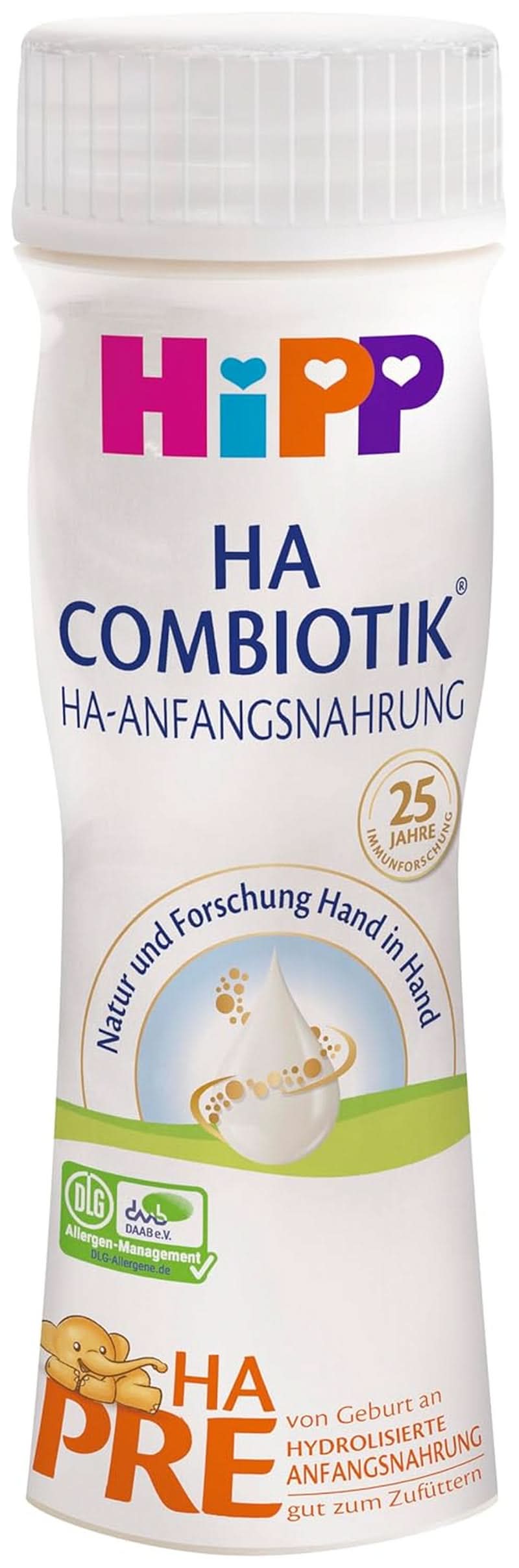 Hipp Pre HA Combiotik 200 ml, verpakking van 6 (6 x 200 ml) Naty Shop Standaardtitel