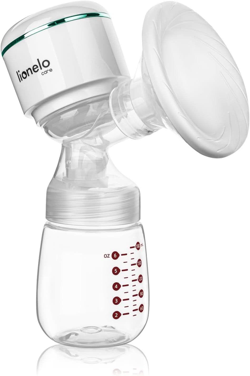 LIONELO Elektrische moedermelkpomp LIONELO Fidi plus 180 ml, energiebesparende draagbare pomp, 9 massageniveaus, gebruiksduur 150 min Accessoires Voeding en borstvoeding Bebe Naty Shop