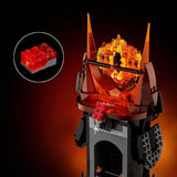 LEGO Icons The Lord of the Rings: Barad-Door bouwset voor volwassenen met Sauron, Gothmog, Orc, Frodo, Sam en Gollum minifiguren Filmmemorabilia Fan Collectible 10333 Bouwsets Beuche in LEGO-Store