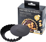 RBV Birkmann Premium Bakvorm, taartvorm, Ø 10 cm, 6 stuks, met afneembare bodem Vormen en bakplaten Naty Shop