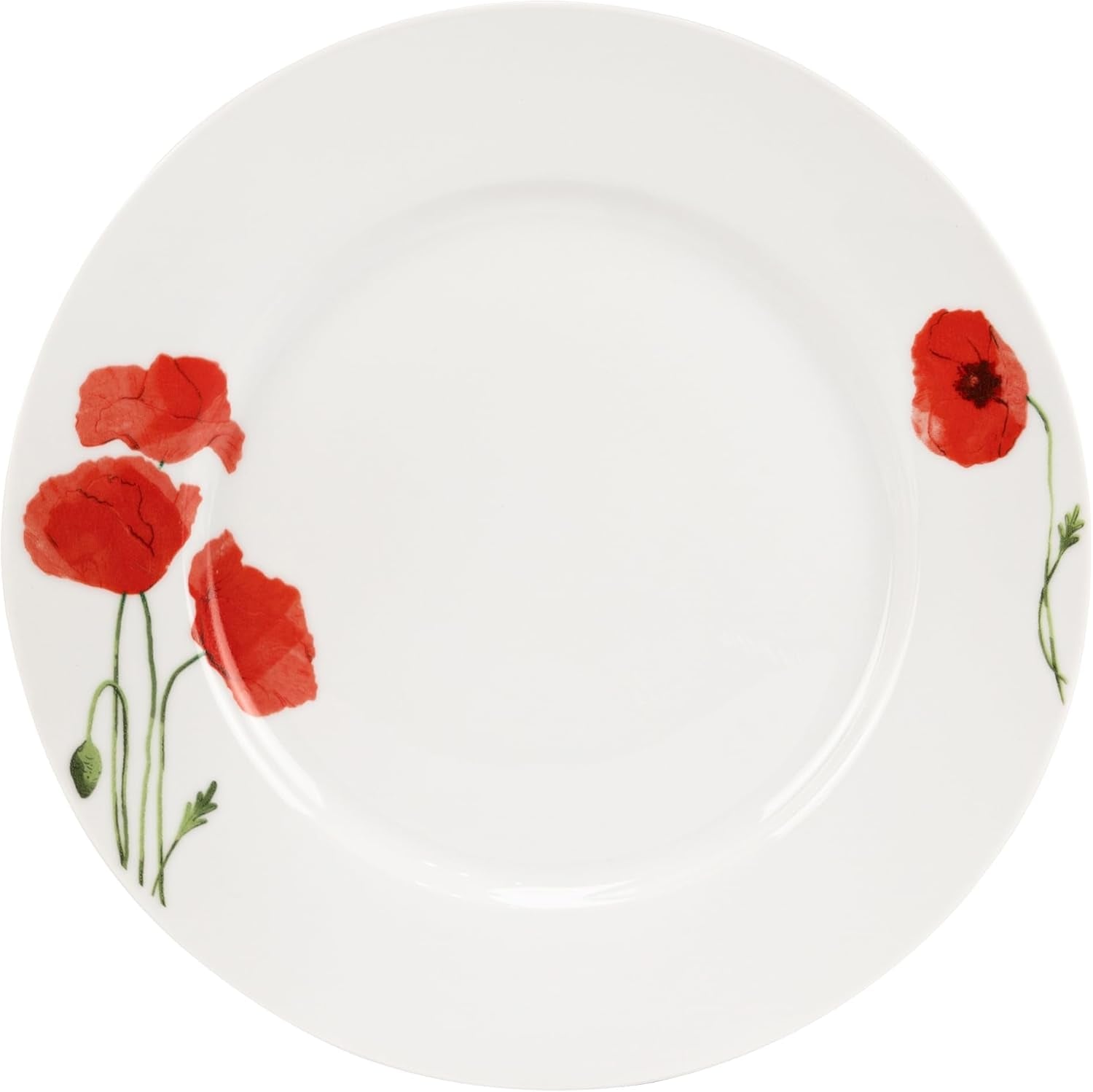 Serviesset voor 6 - 18-delig - Porseleinen serviesset - Witte serviesset - Kom en bordenset - Modern servies - Borden - Serviesgoed - Serviesset voor 6 personen